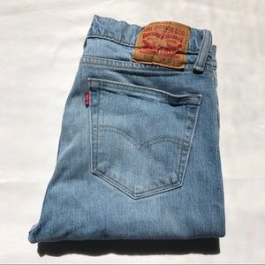 Levi's 510 white oak denim jeans